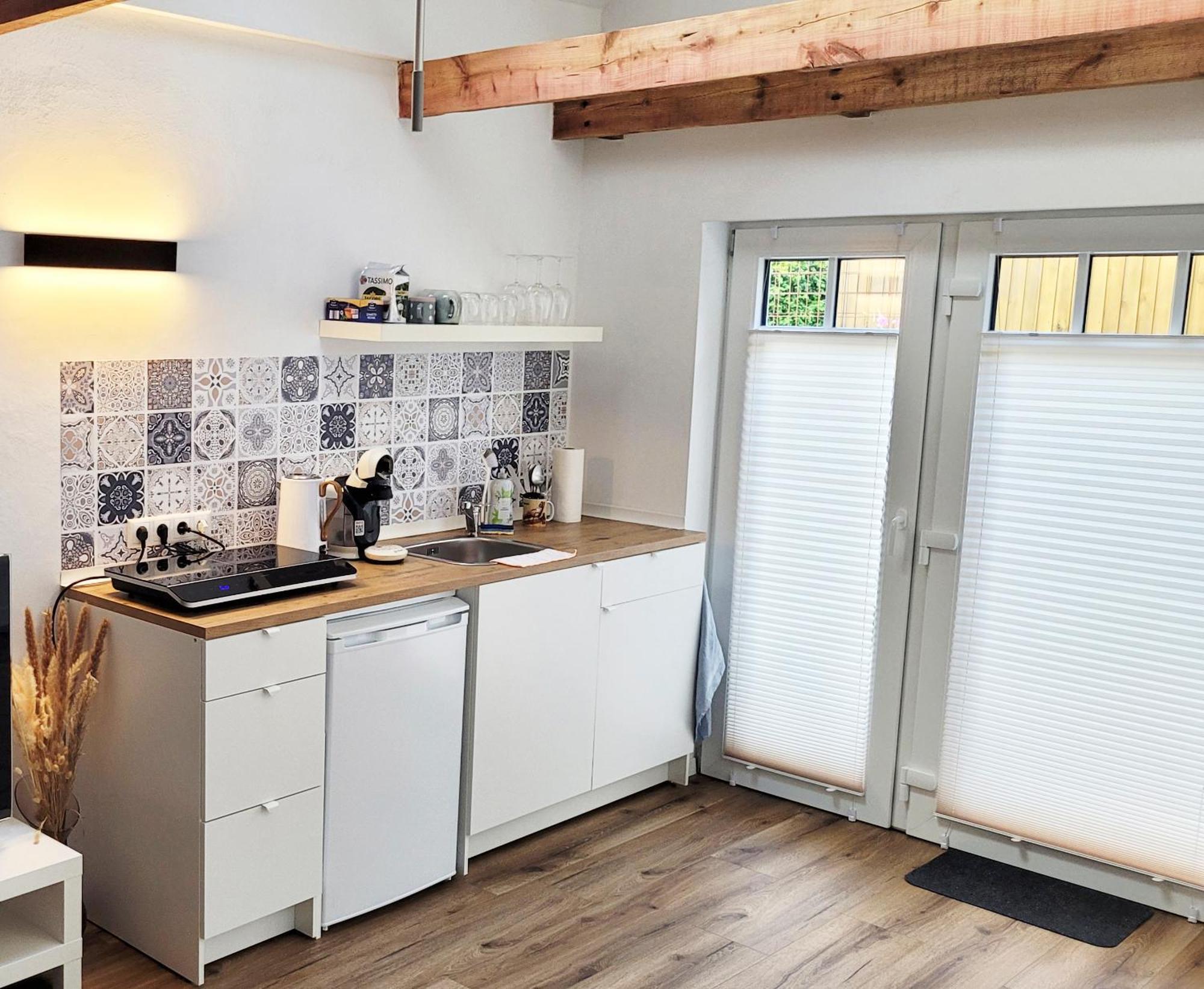 Modernes 1-Zimmer-Apartment Mit Galerie-Schlafkoje Im Skandinavischen Stil Ostenfeld  Εξωτερικό φωτογραφία
