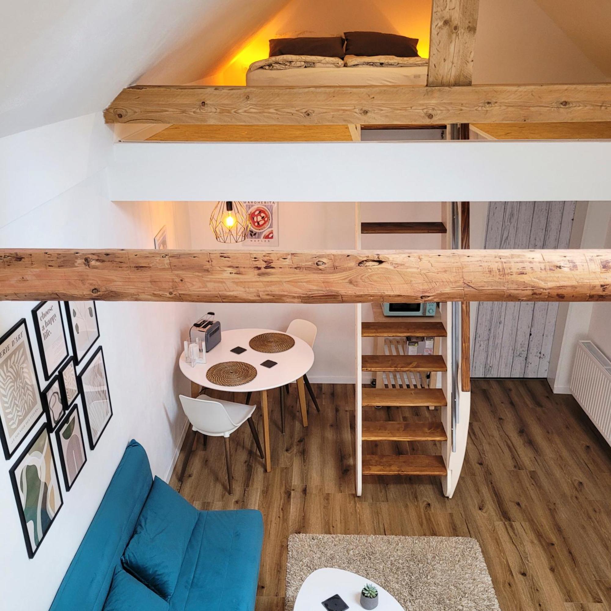 Modernes 1-Zimmer-Apartment Mit Galerie-Schlafkoje Im Skandinavischen Stil Ostenfeld  Εξωτερικό φωτογραφία